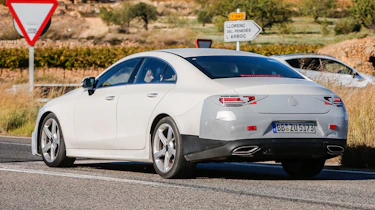 Mercedes-Benz CLS spy - rear quarter