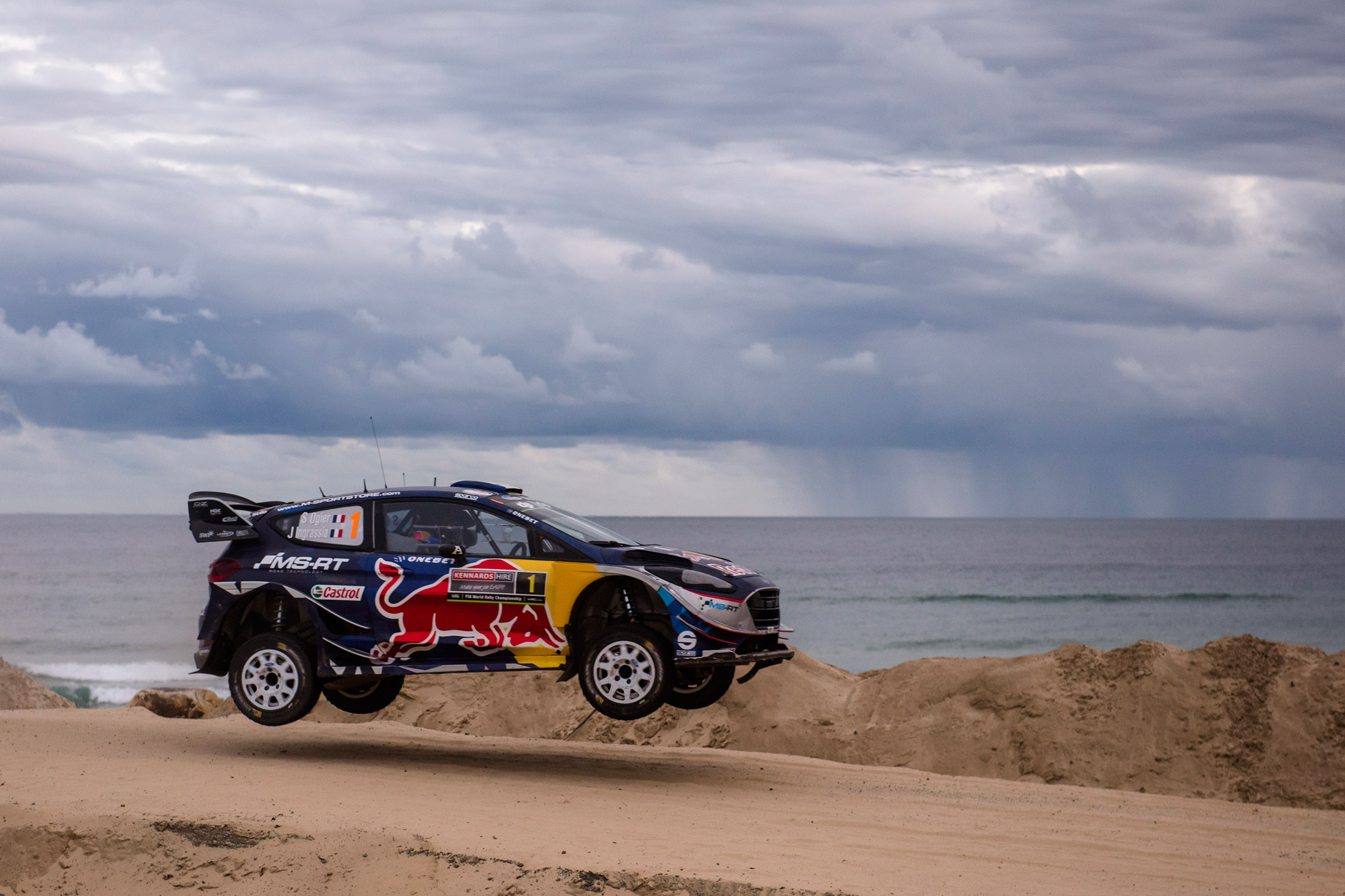 WRC Rally Australia - jump