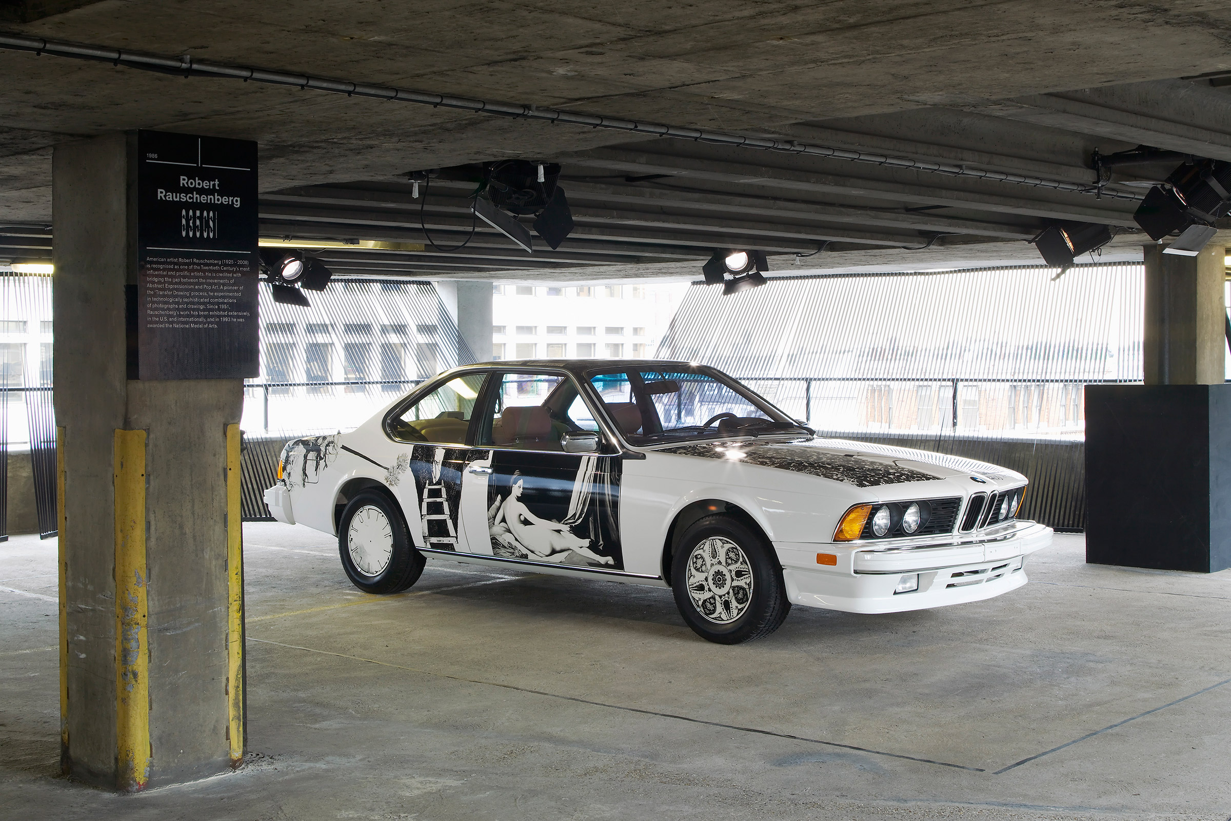 BMW Art Car - Rauschenberg