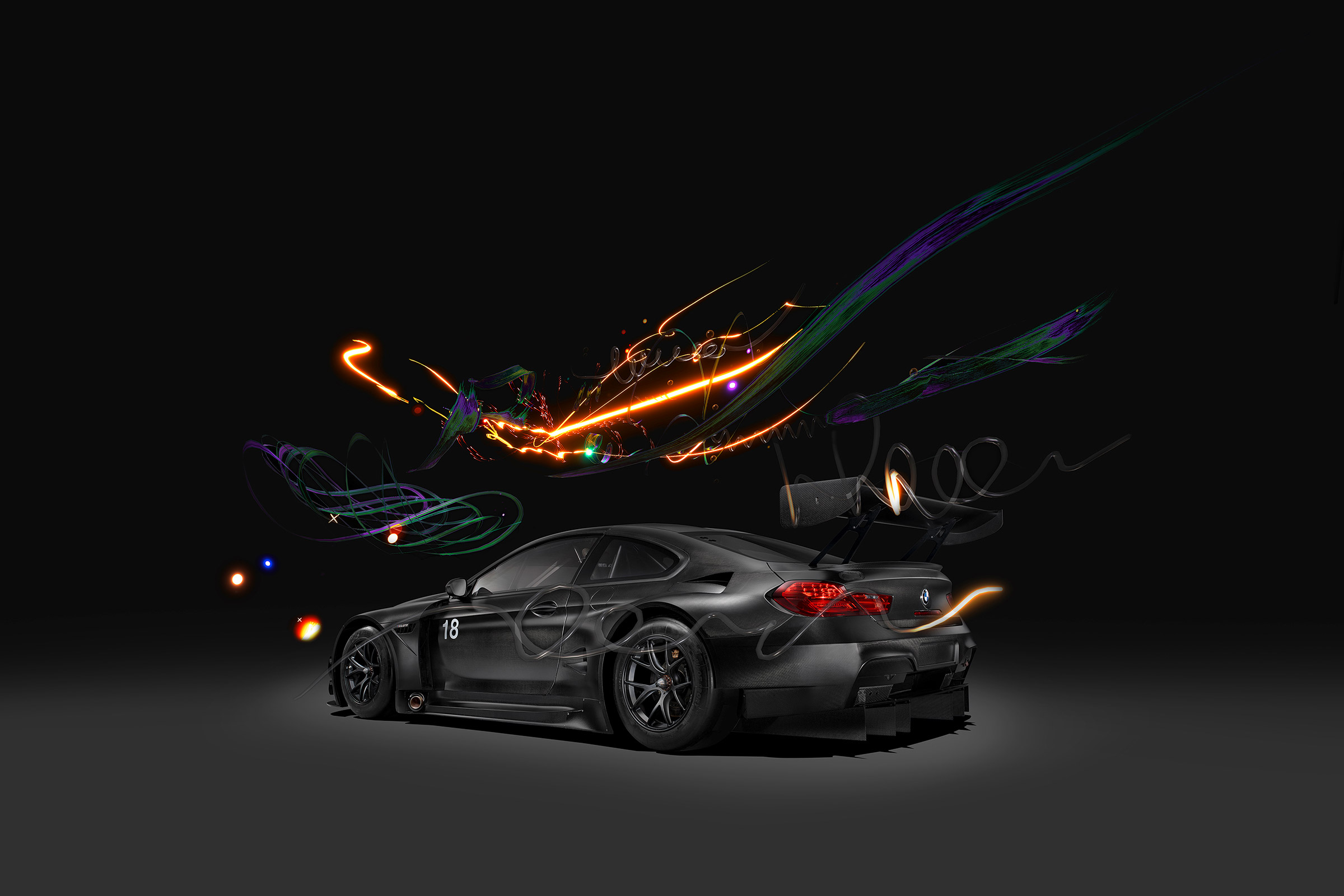 Cao Fei BMW Art Car - rear quarter