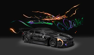 Cao Fei BMW Art Car - front quarter