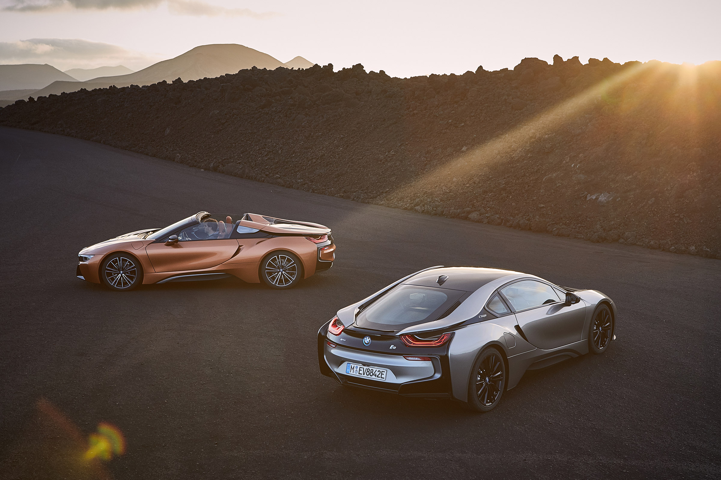 BMW i8 Roadster - switch