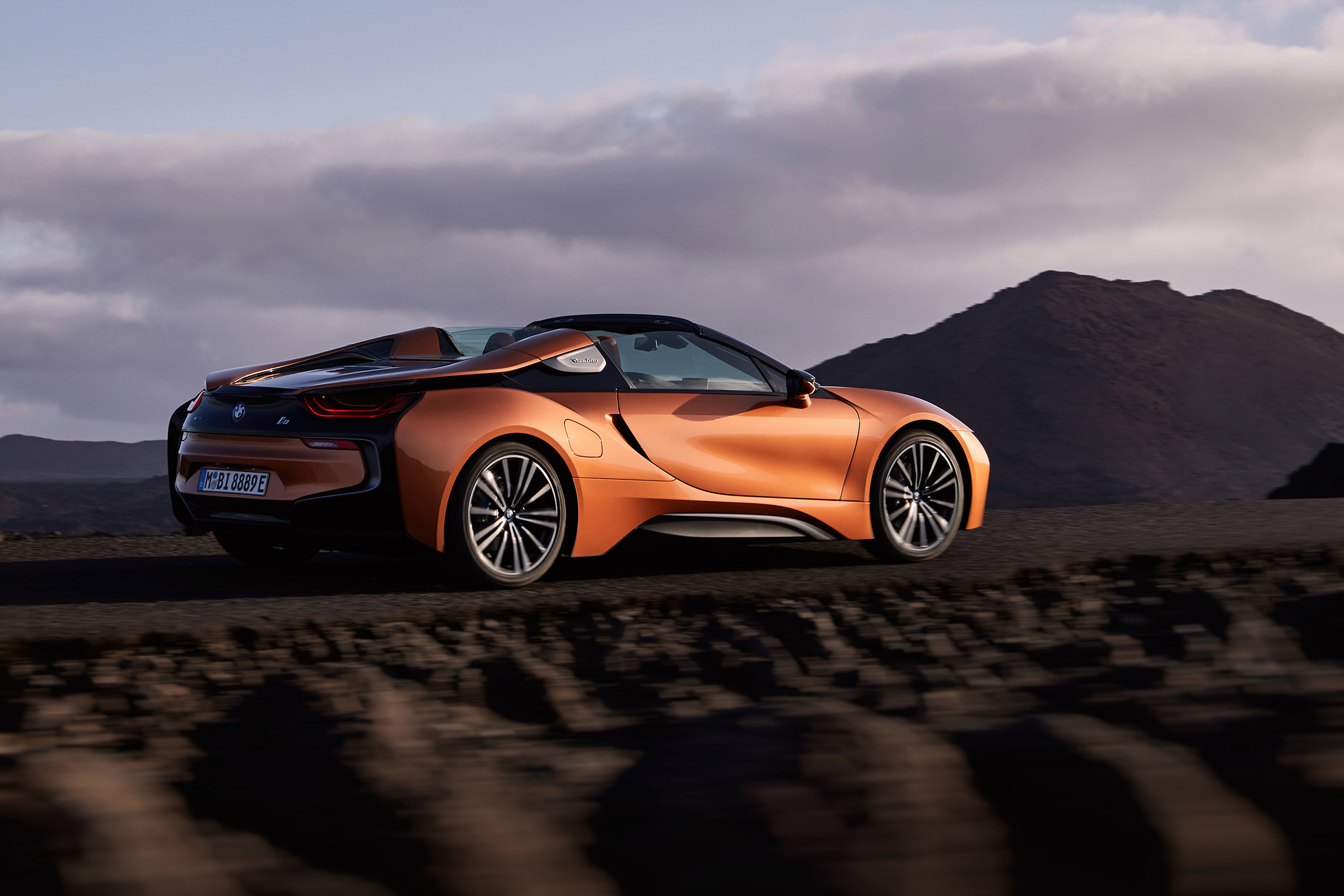 BMW i8 Roadster - rear quarter