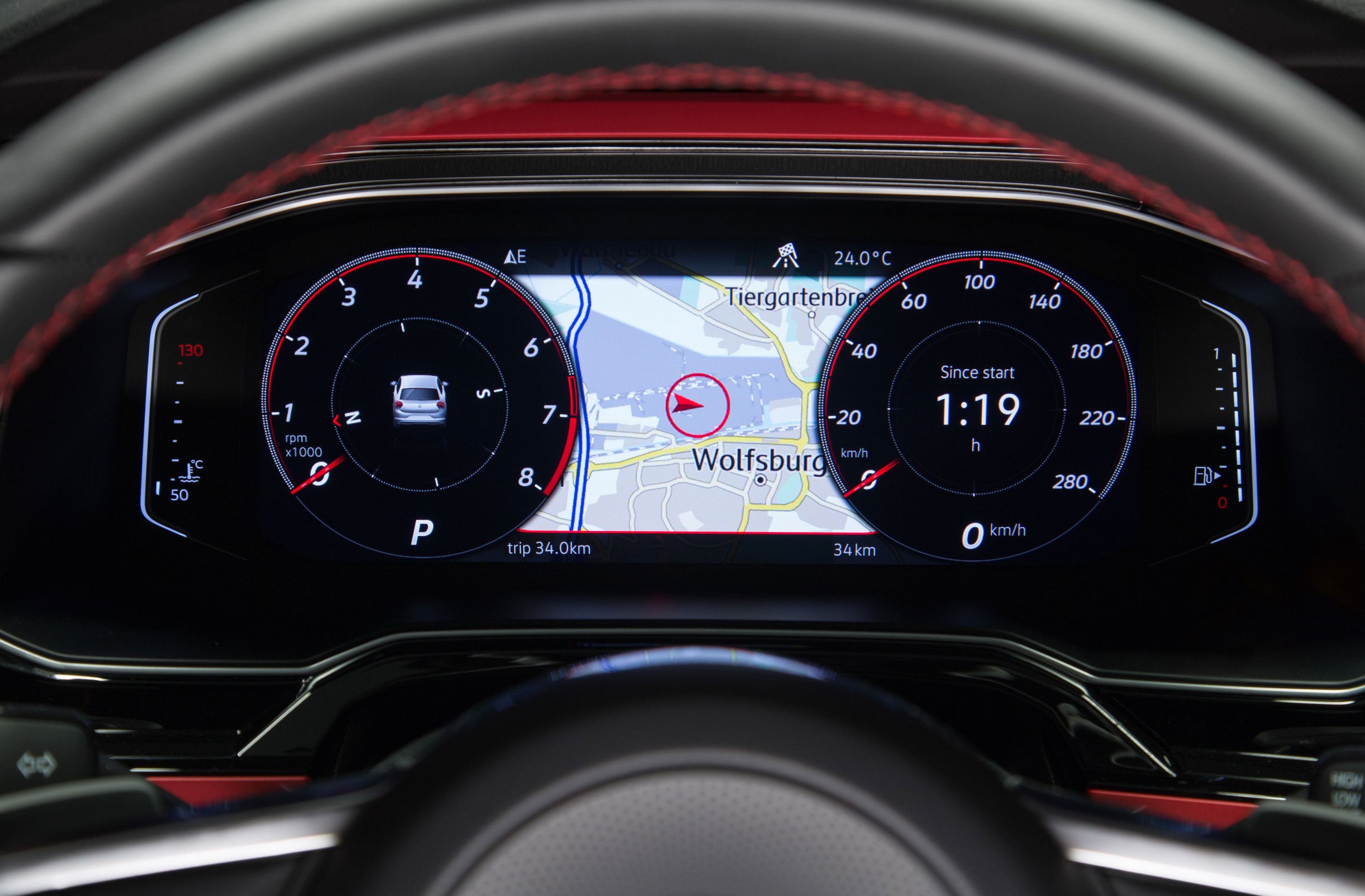 2018 VW Polo GTI – Dials