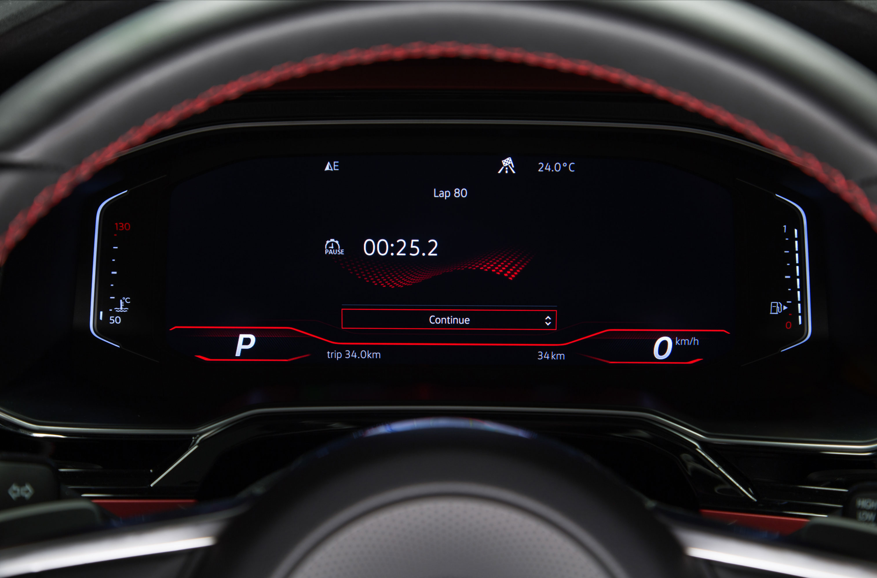 2018 VW Polo GTI – Dials
