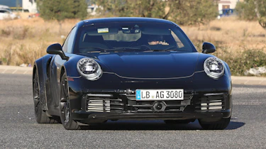 Porsche 911 Turbo spy 2017 - front