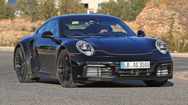 Porsche 911 Turbo spy 2017 - front