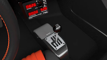 Scuderia Cameron Glickenhaus 004S – gear lever