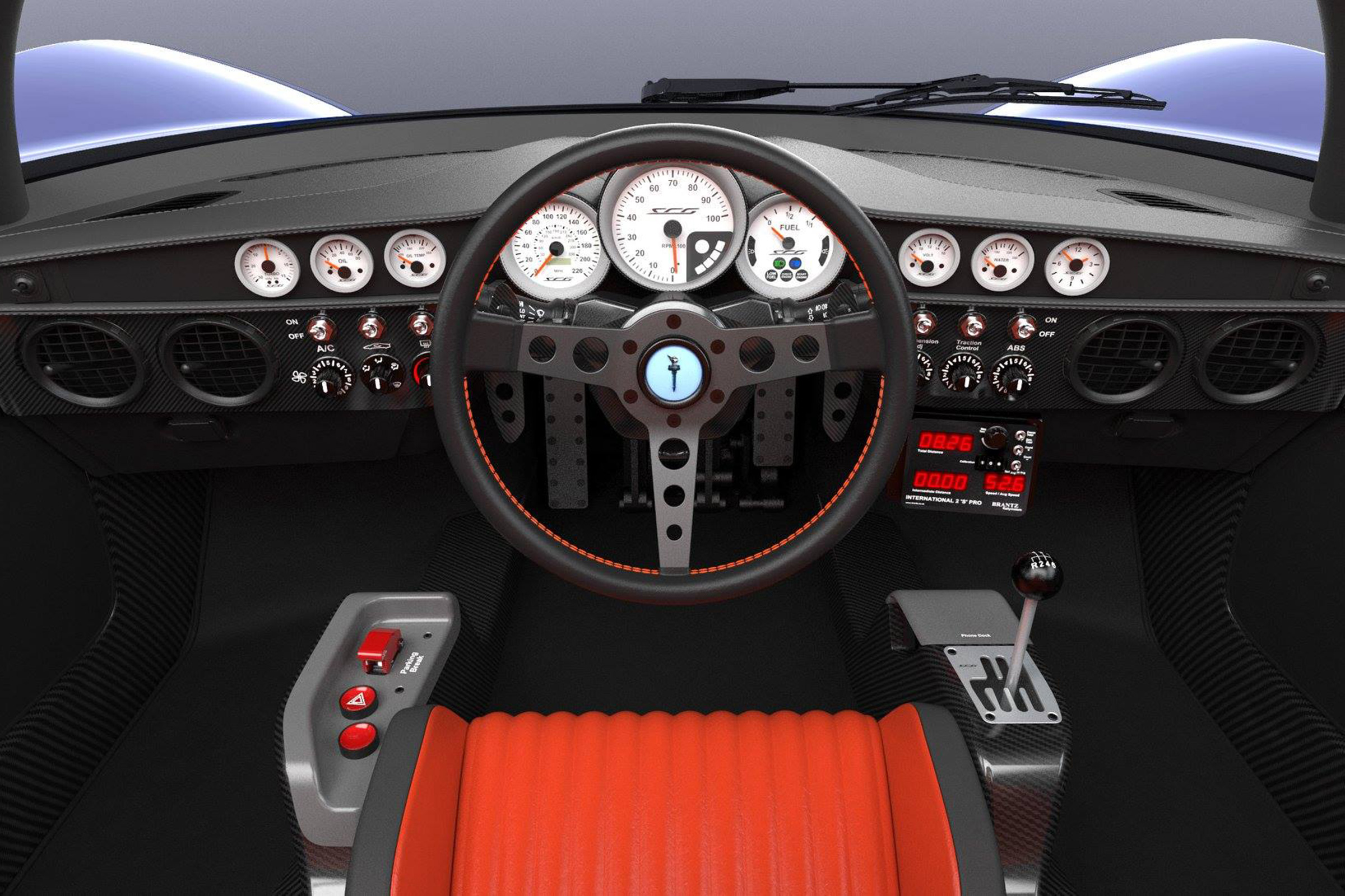 Scuderia Cameron Glickenhaus 004S – interior