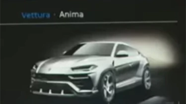 Lamborghini Urus spy - front