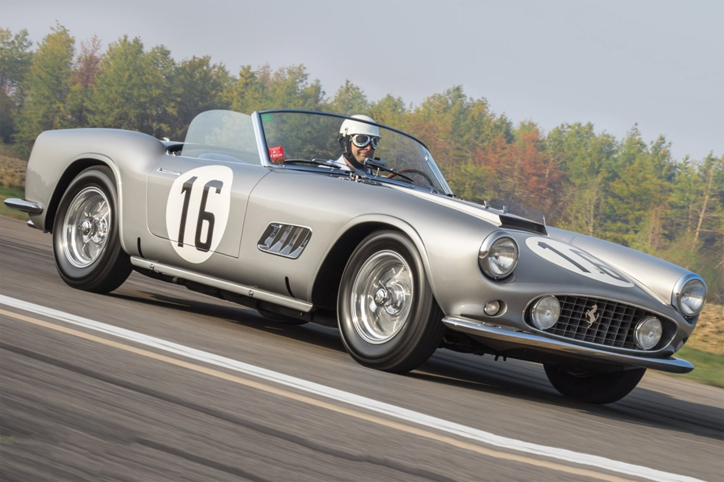 Ferrari 250 GT LWB California Spider Competizione by Scaglietti  – front quarter