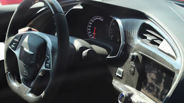 Chevrolet Corvette ZR1 spied - interior