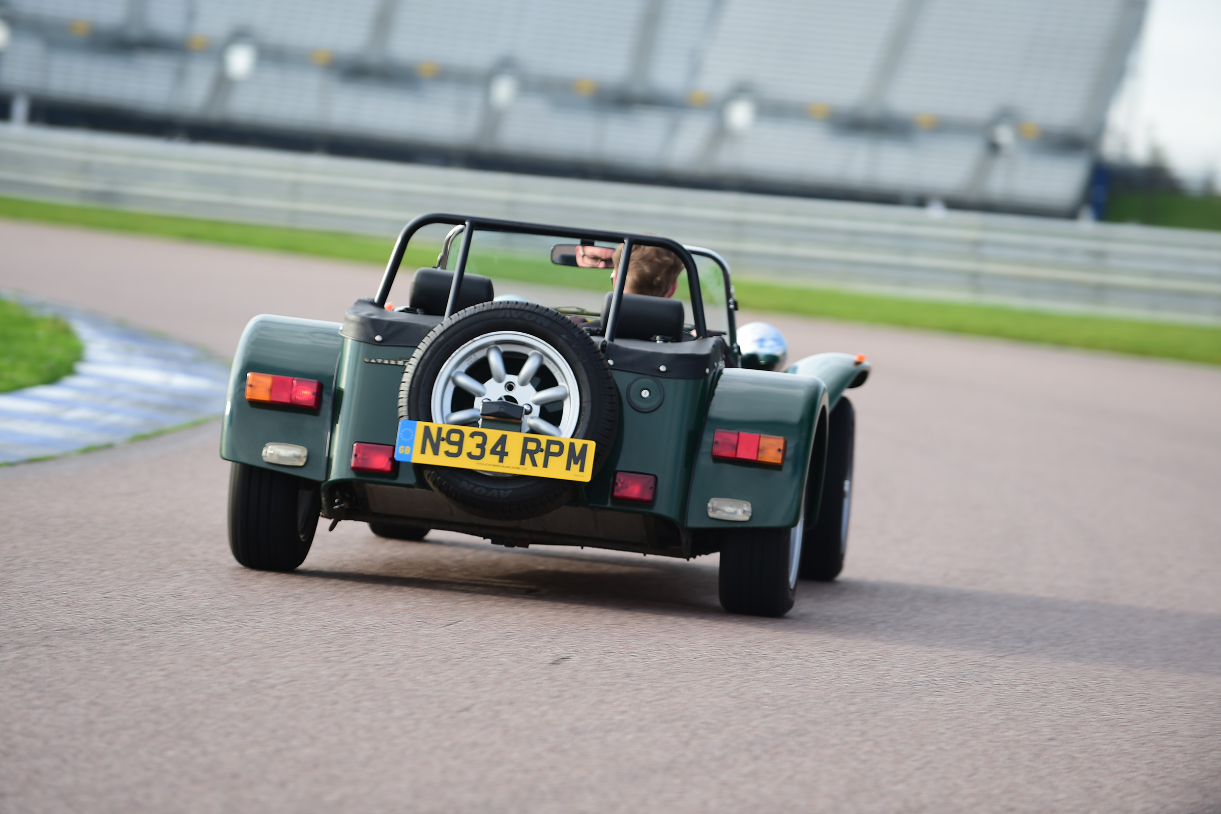 Caterham on track 