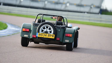Caterham on track