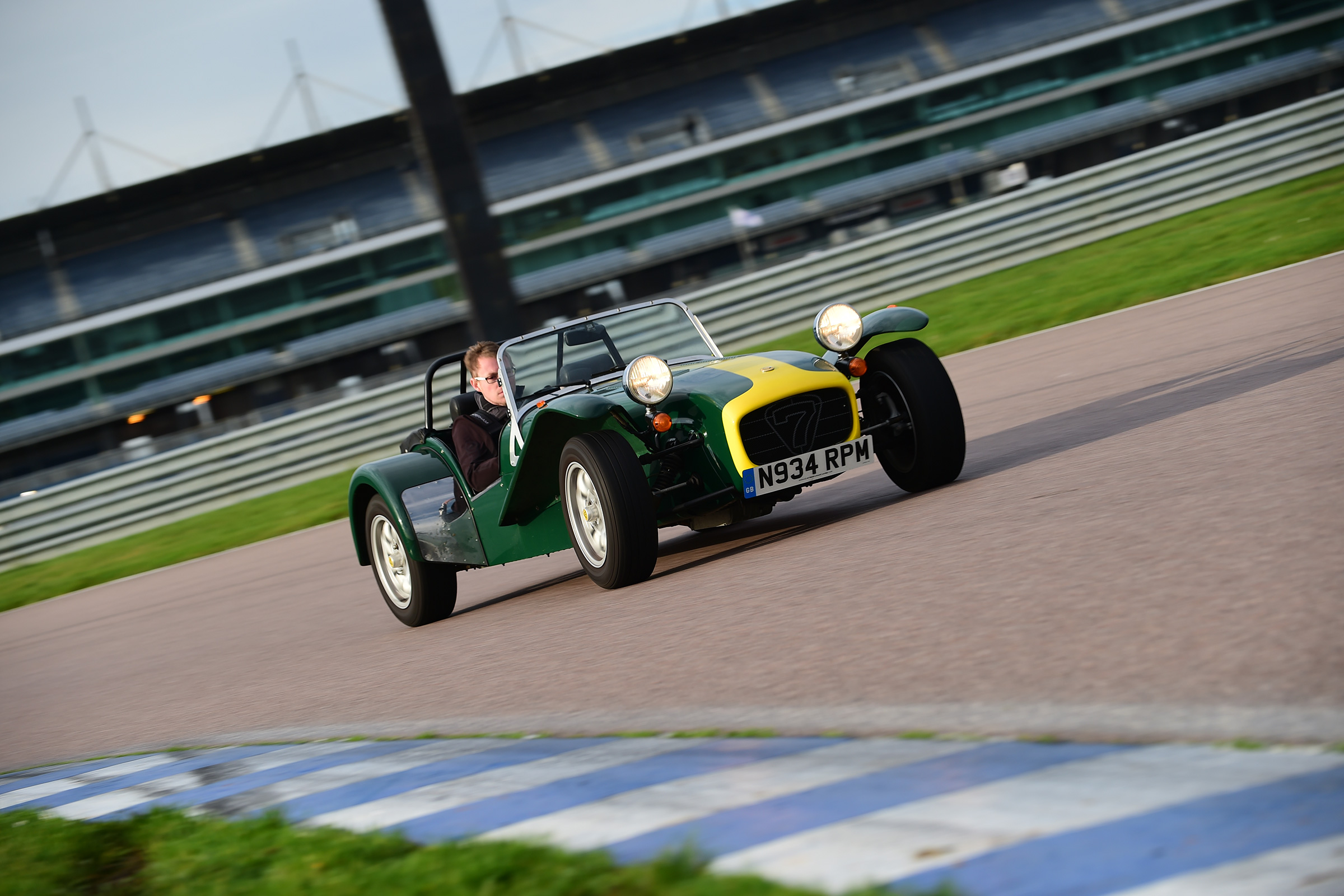 Caterham on track 