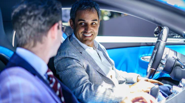 Juan Pablo Montoya (left)