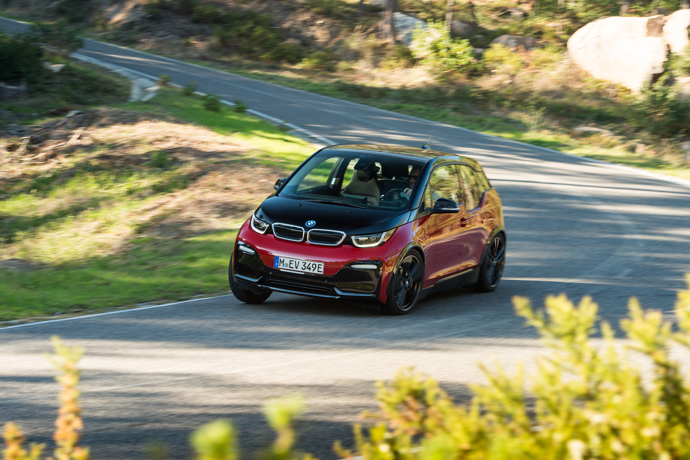 BMW i3s – cornering 