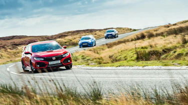 Honda Civic Type R - cornering