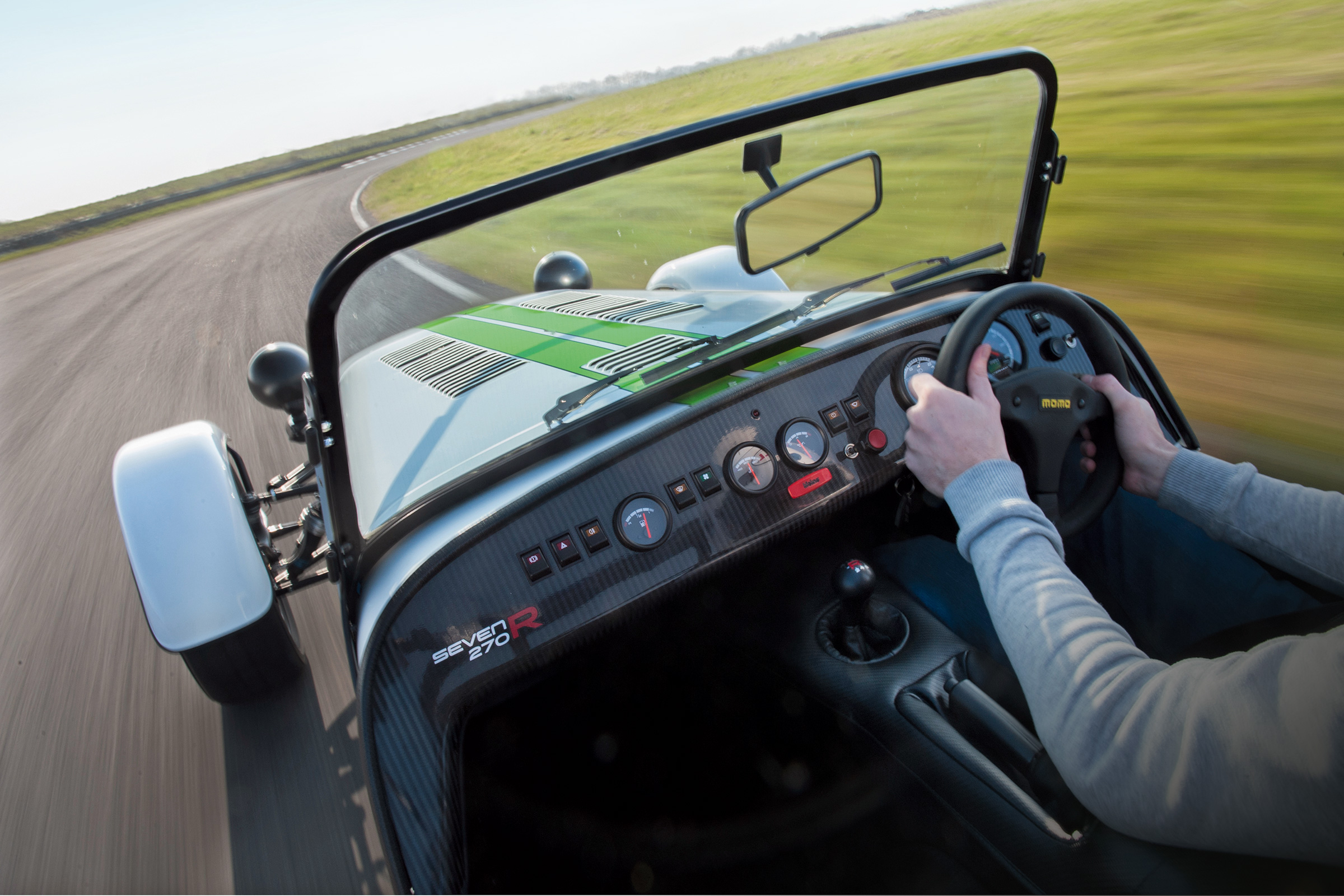 Caterham on track 