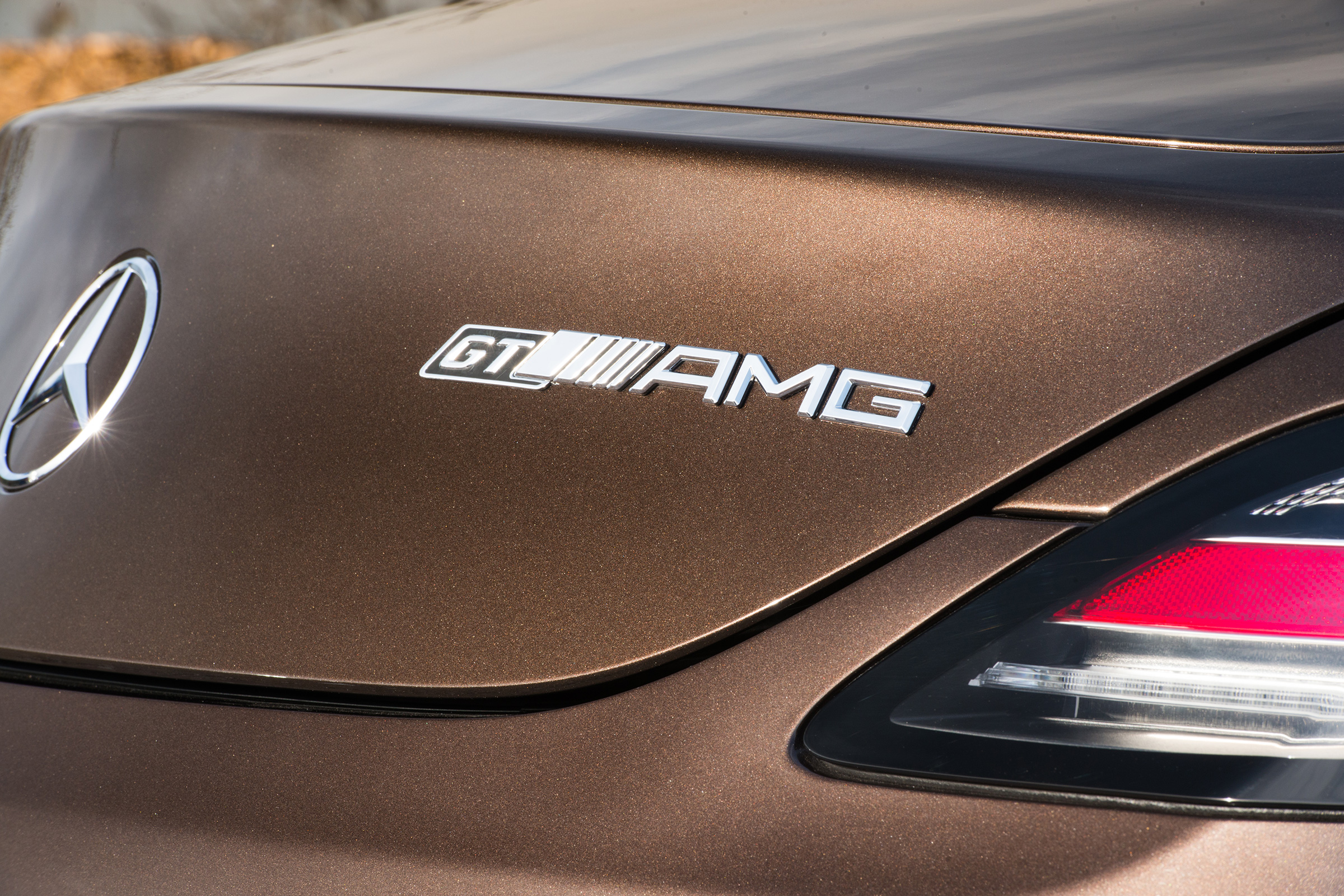 Mercedes-Benz SLS AMG – boot badge