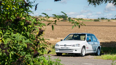 Peugeot 106 Rallye – front quarter