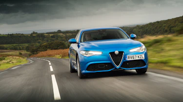 eCoty Alfa Romeo Giulia Veloce - front tracking