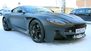 Aston Vanquish winter spy - front quarter