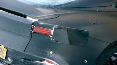 Aston Vanquish winter spy - tail