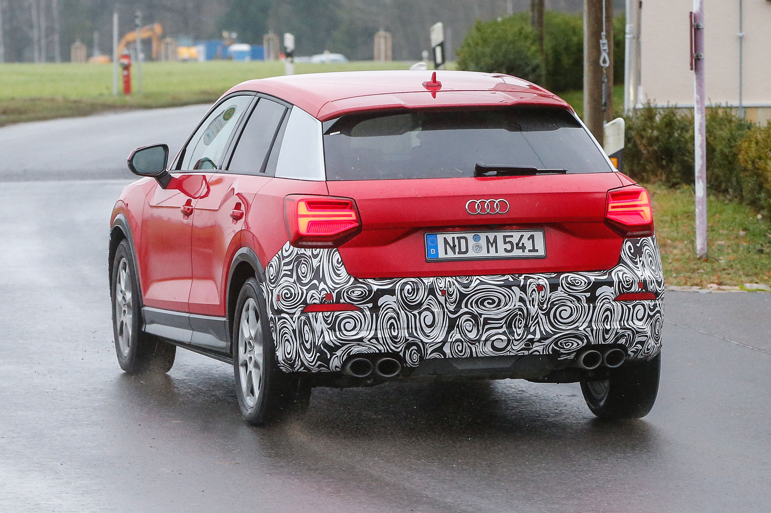 Audi SQ2 - Rear