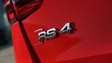 Audi RS4 – rear badge