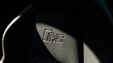 Audi RS4 – seat embossed