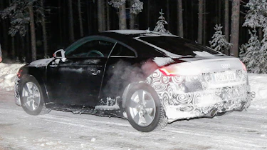 Audi TT spy - rear quarter
