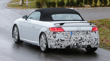Audi TT spy - roadster rear