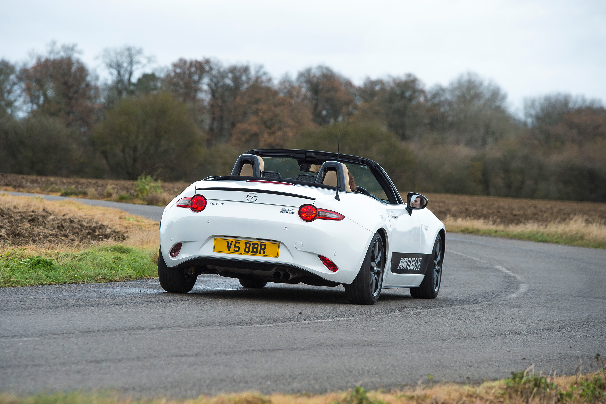 Mazda MX-5 BBR 1.5-litre turbo upgrade –  rear quarter 