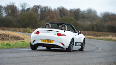 Mazda MX-5 BBR 1.5-litre turbo upgrade – rear quarter
