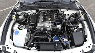Mazda MX-5 BBR 1.5-litre turbo upgrade – engine bay