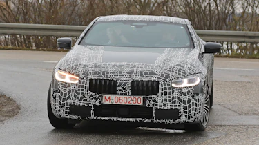 BMW 8-series spy - front