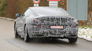 BMW 8-series spy - rear