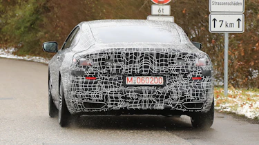 BMW 8-series spy - rear