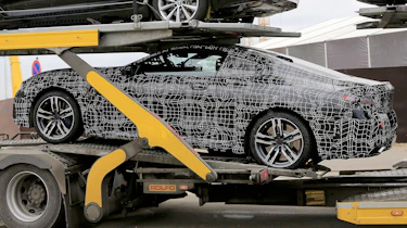 BMW 8-series spy - truck
