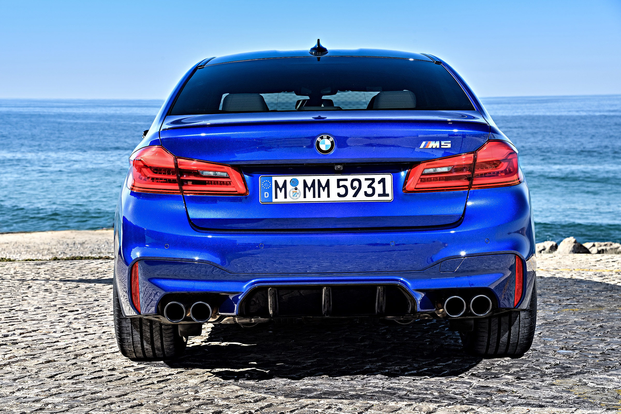 BMW M5 review - rear
