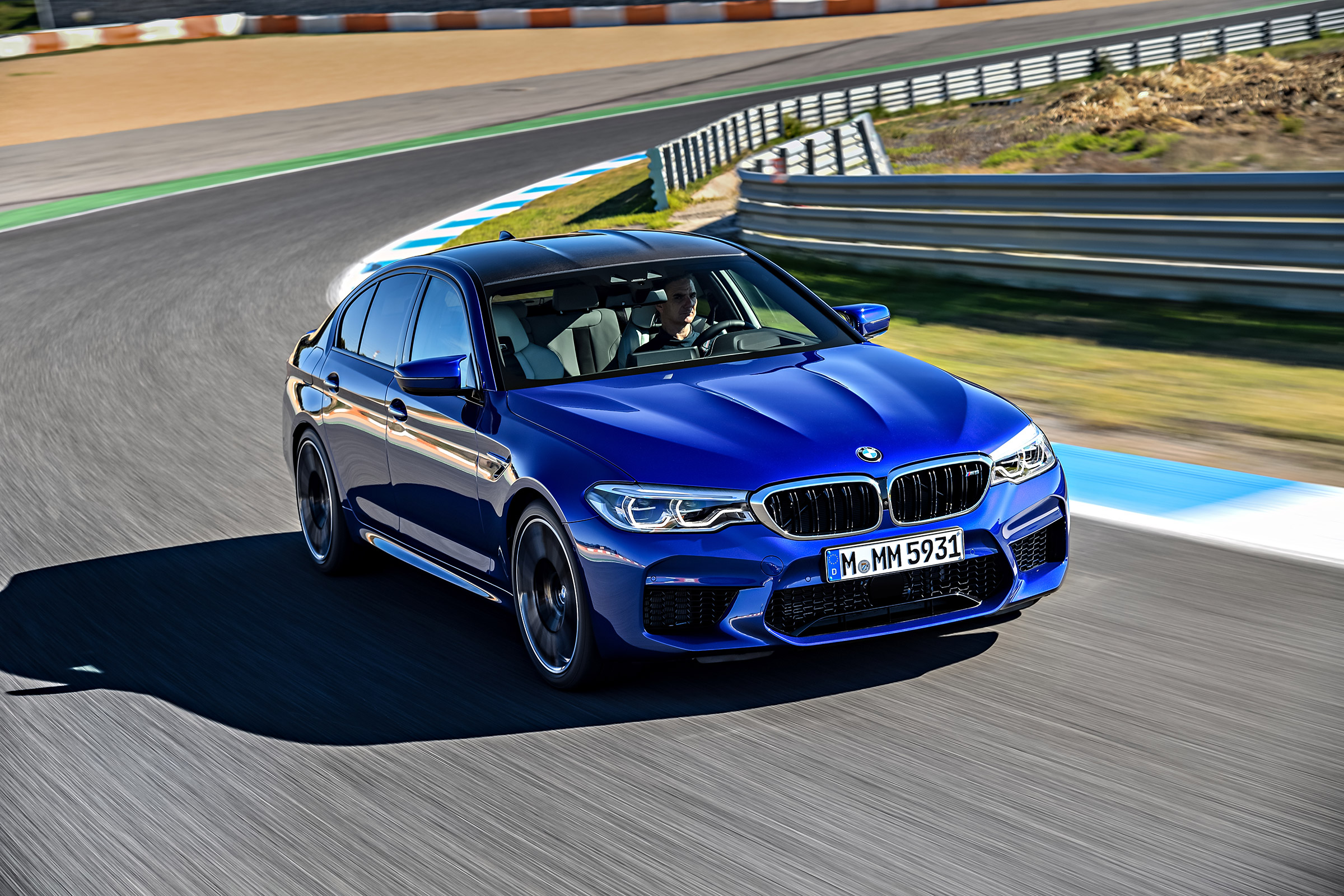 BMW M5 review - track