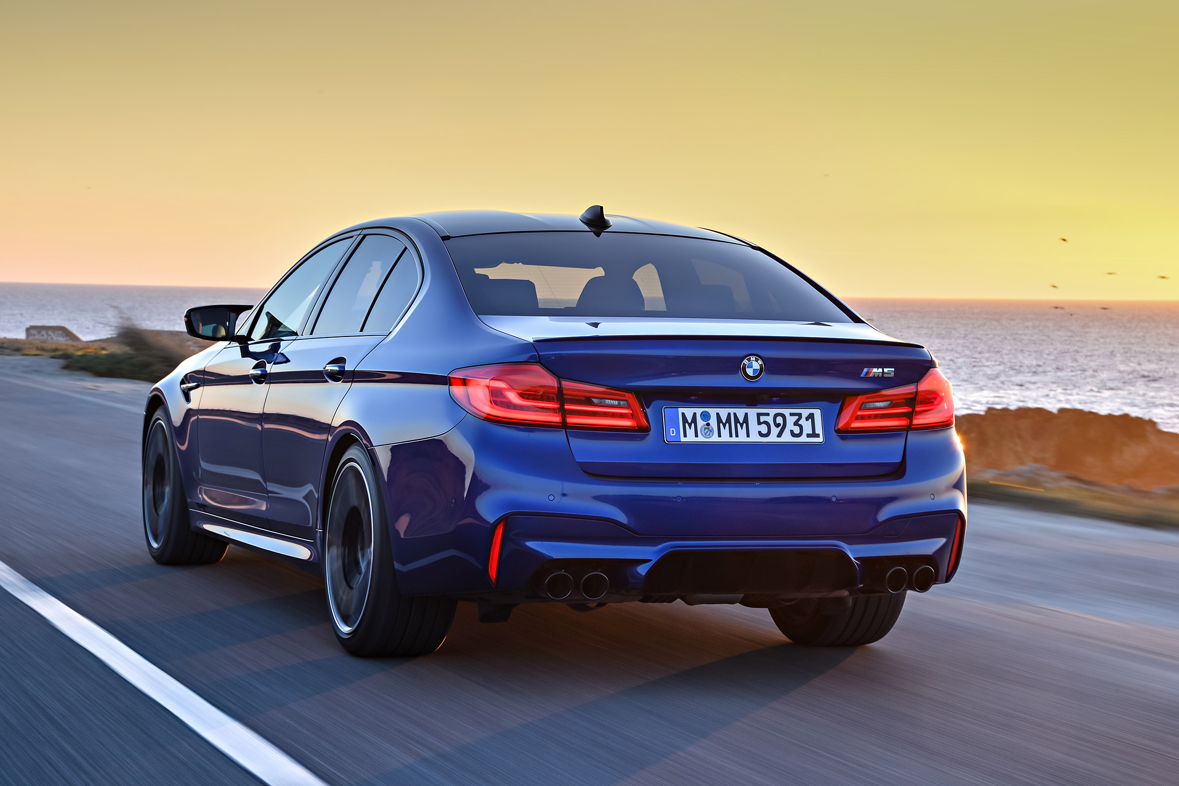BMW M5 review - front