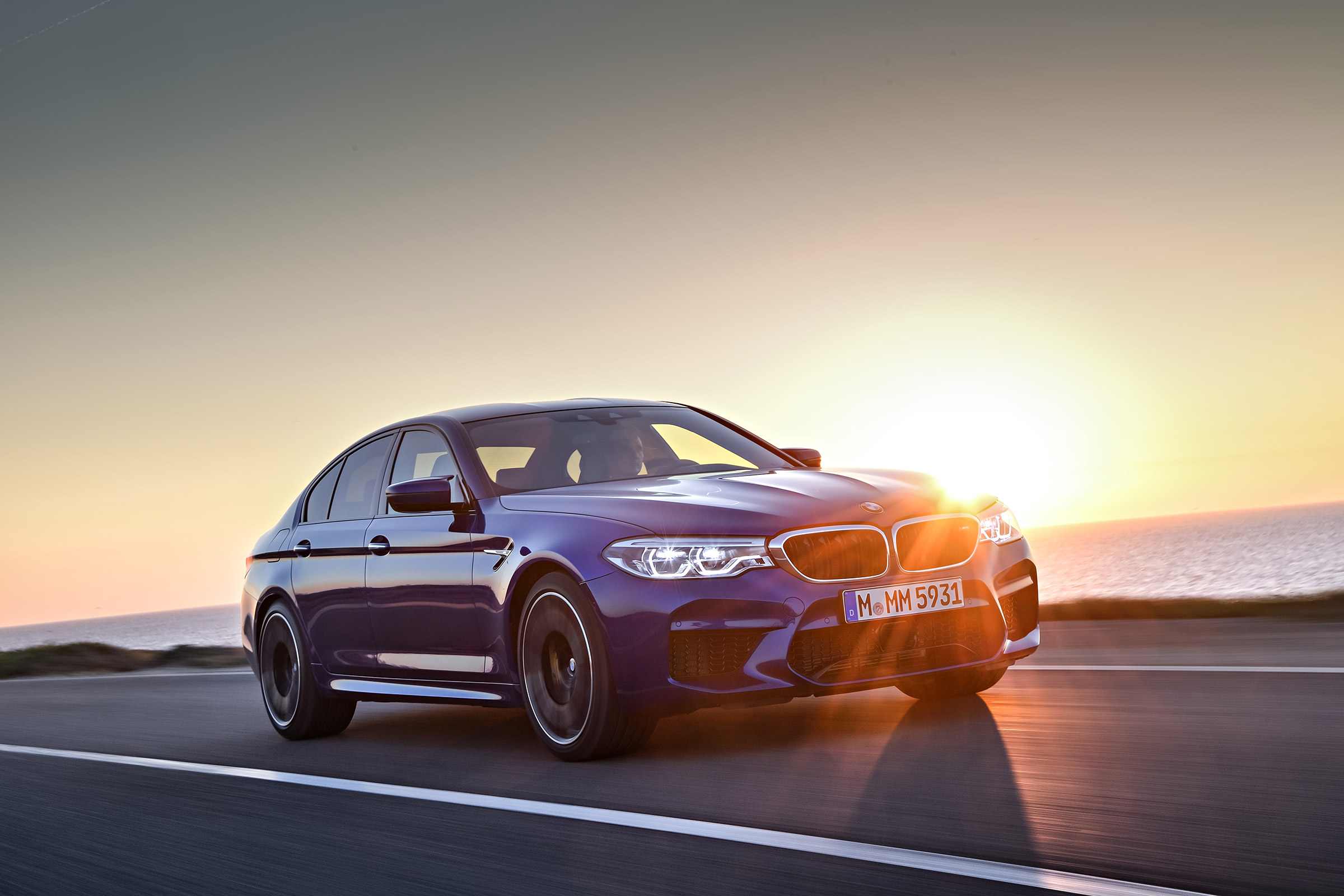 BMW M5 review - front