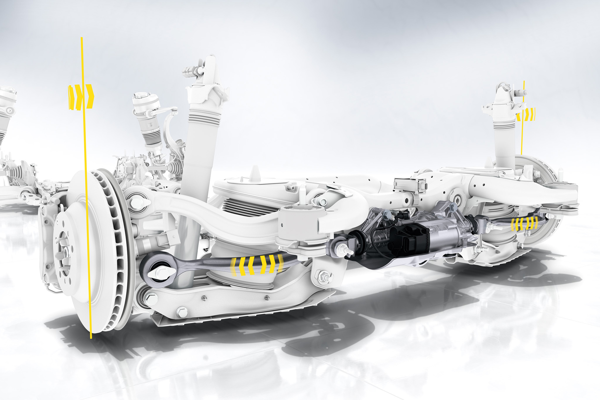 Porsche Cayenne – rear-steer