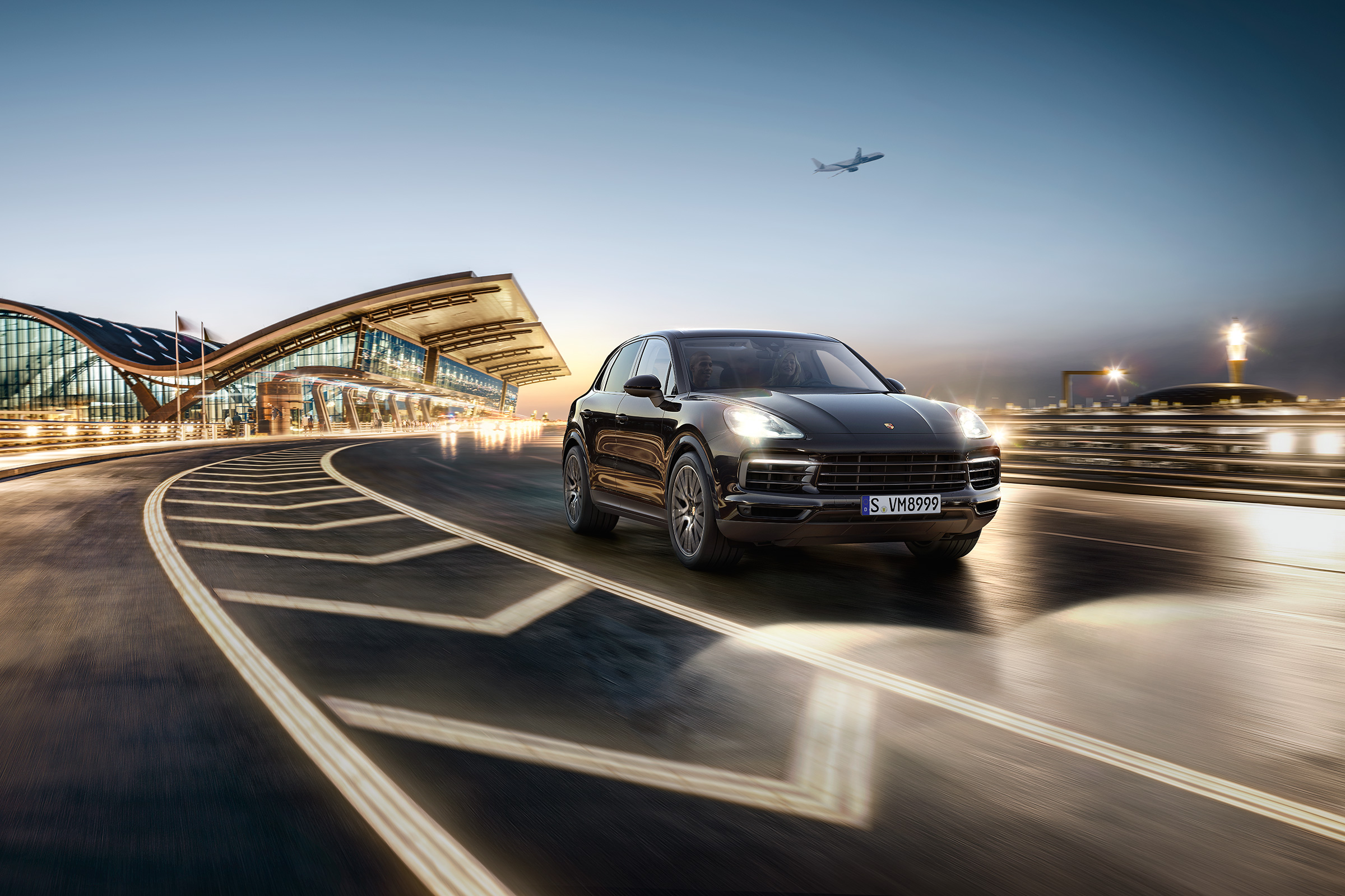 Porsche Cayenne – front quarter