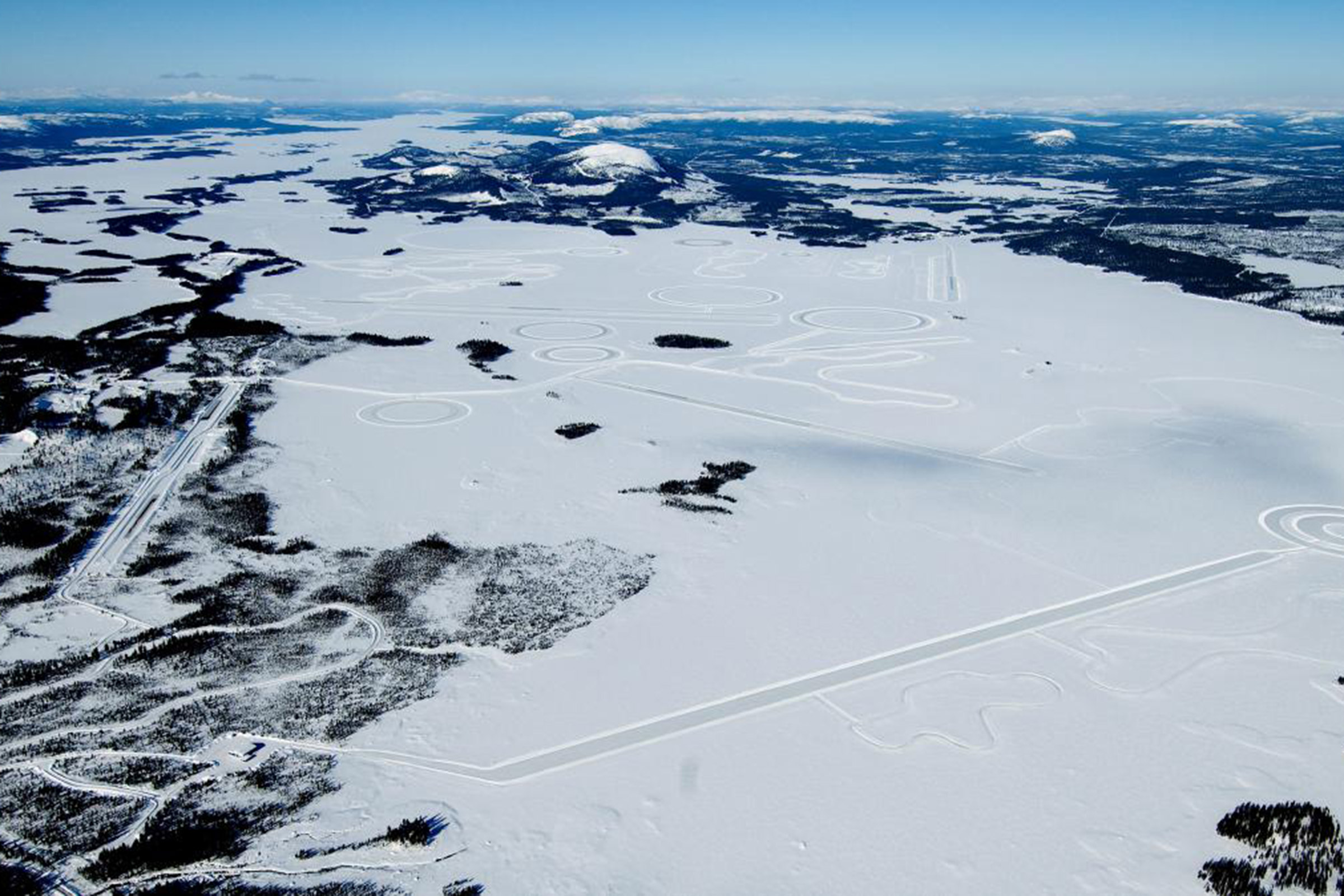 Test track arctic circle