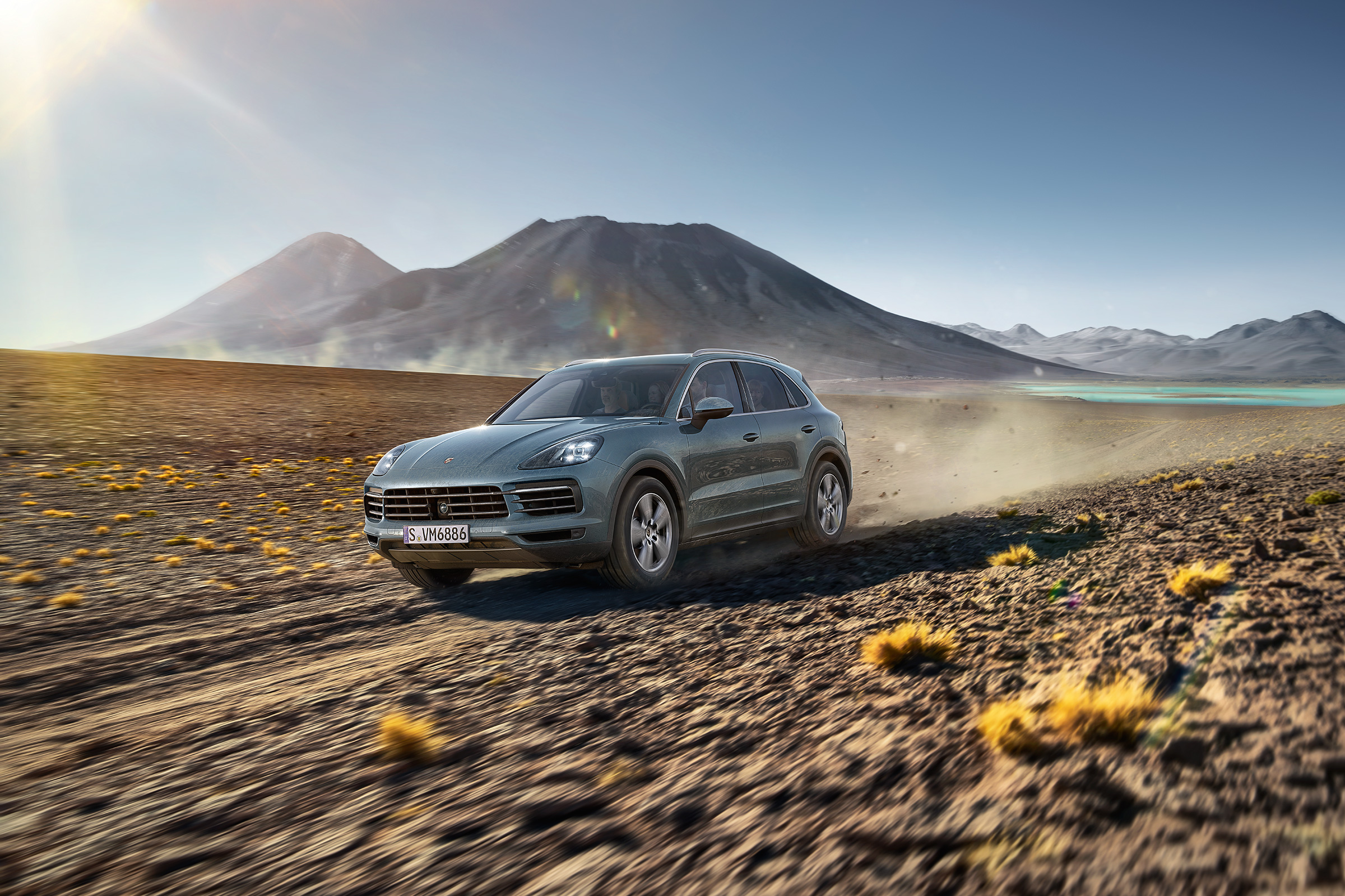 Porsche Cayenne – front quarter