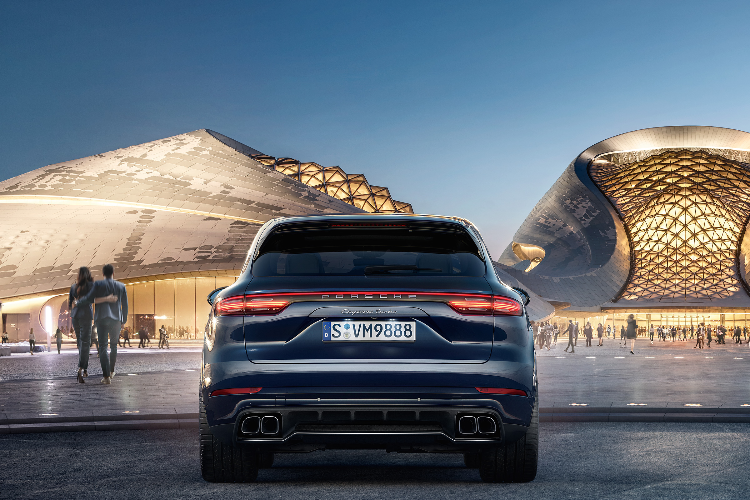 Porsche Cayenne – rear