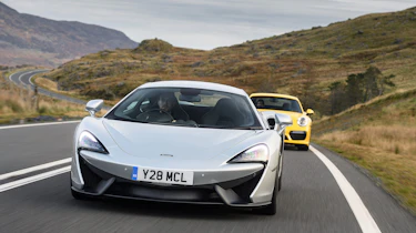 McLaren 540C & Porsche 911 Turbo